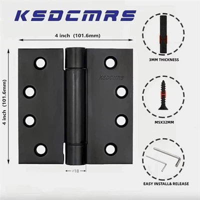 4 palcové pružinové pánty